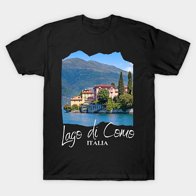 Lago Di Como / Como Lake Italy / Como Lake T-Shirt by V-Edgy